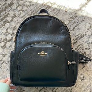Black Coach Backpack in great condition!